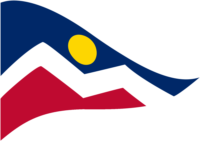 Denver Sailing Association Wavy Burgee